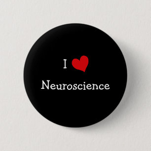 I Liebe Neurowissenschaften Button