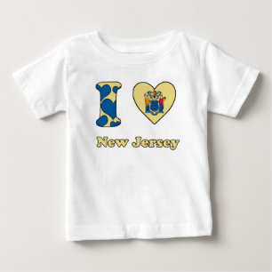 I Liebe New Jersey Baby T-shirt