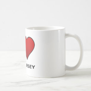 I LIEBE NEW-JERSEY KAFFEETASSE
