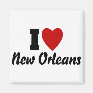 I Liebe New Orleans Magnet