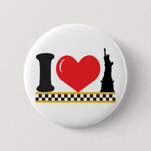 I Liebe New York Button