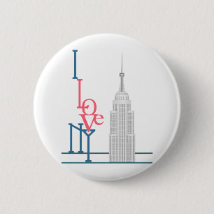 I Liebe New York Button