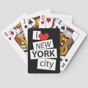 I Liebe New York City Spielkarten