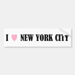 I Liebe-New- York CityAutoaufkleber Autoaufkleber