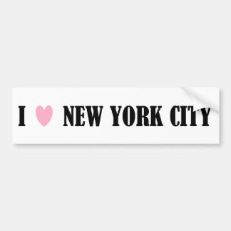 I Liebe-New- York CityAutoaufkleber Autoaufkleber