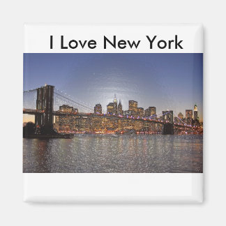 I Liebe New York Magnet