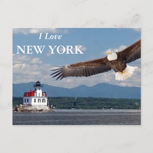 I Liebe New York Postkarte (Vorderseite)