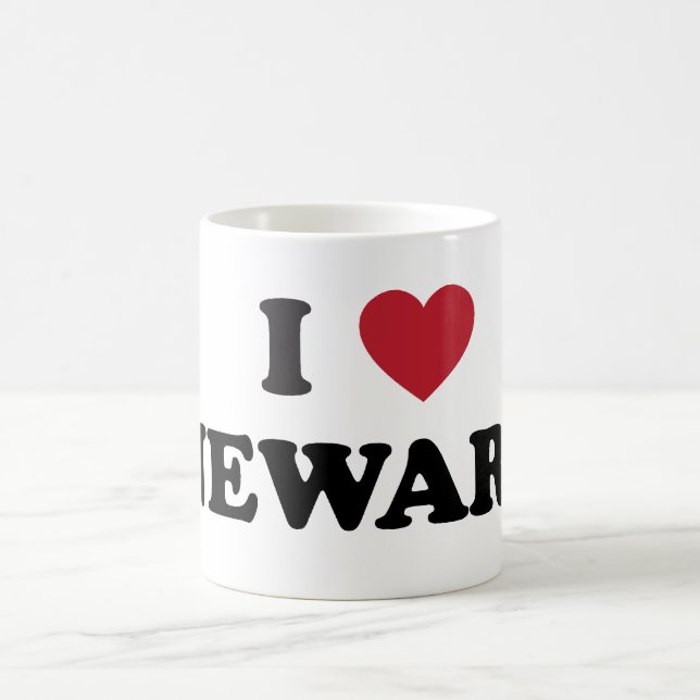 I Liebe Newark New-Jersey Kaffeetasse (Mittel)