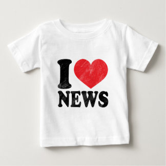 I Liebe News Baby T-shirt