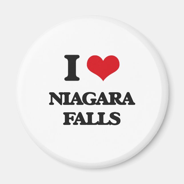 I Liebe Niagara Falls Magnet (Vorne)