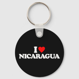 I LIEBE NICARAGUA SCHLÜSSELANHÄNGER
