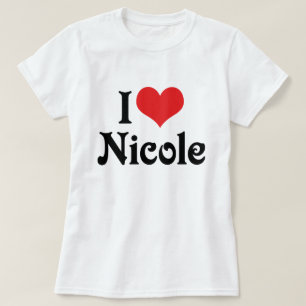 I Liebe Nicole T-Shirt
