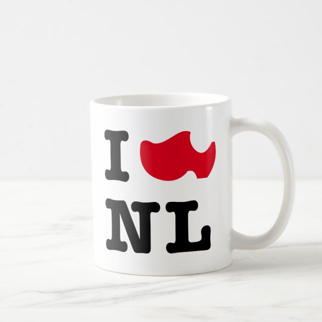I Liebe NL Kaffeetasse (Rechts)