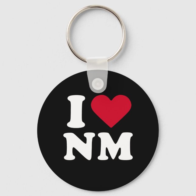I LIEBE NM SCHLÜSSELANHÄNGER (Vorderseite)