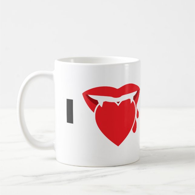 I Liebe Nolan Kaffee-Tasse (weiß) Kaffeetasse (Links)