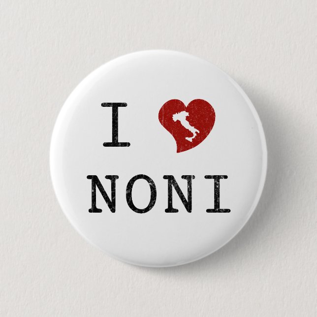I Liebe Noni Button (Vorderseite)