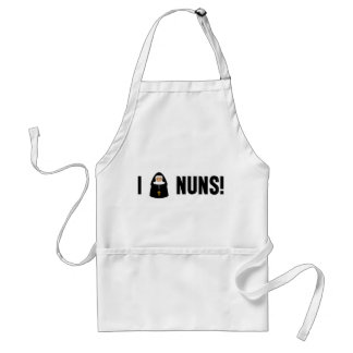 I Liebe-Nonnen Schürze