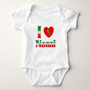 I Liebe Nonni Baby Strampler