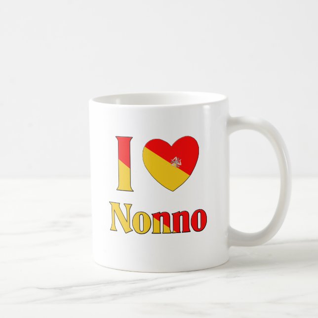 I Liebe Nonno Kaffeetasse (Rechts)