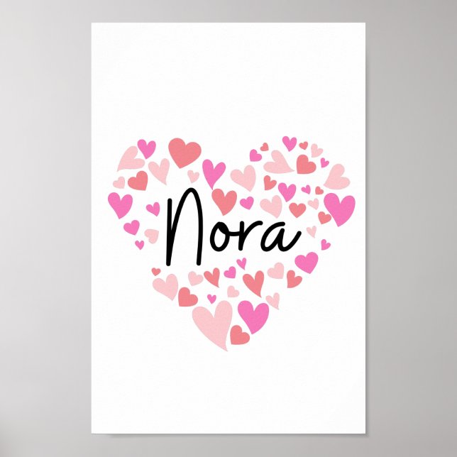 I Liebe Nora Poster (Vorne)