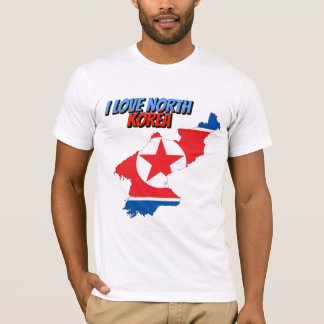 I Liebe Nordkorea T-Shirt
