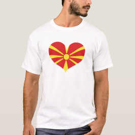 I Liebe Nordmakedonien T-Shirt