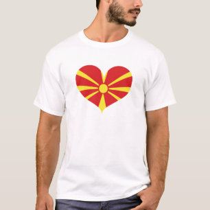 I Liebe Nordmakedonien T-Shirt