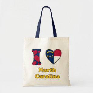 I Liebe North Carolina Tragetasche