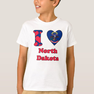 I Liebe North Dakota T-Shirt