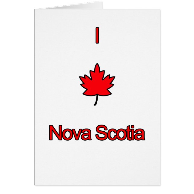 I Liebe Nova Scotia (Vorne)