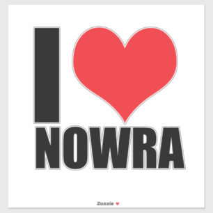 I Liebe Nowra Aufkleber