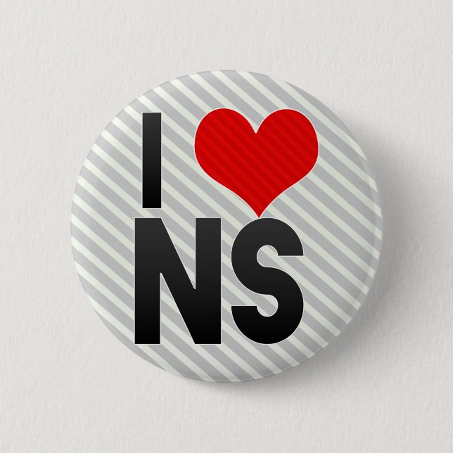 I Liebe NS Button (Vorderseite)