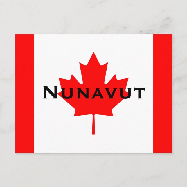I Liebe Nunavut Postkarte (Vorderseite)