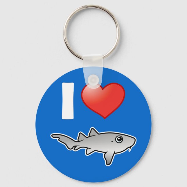 I Liebe Nurse Sharks Schlüsselanhänger (Vorderseite)
