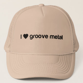 I Liebe-Nut-Metall Truckerkappe