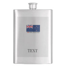 I Liebe NZ Classic Flask