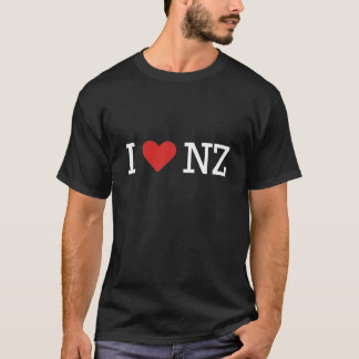 I Liebe NZ (für Dunkelheit t) T-Shirt