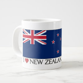 I Liebe NZ Jumbo Tasse