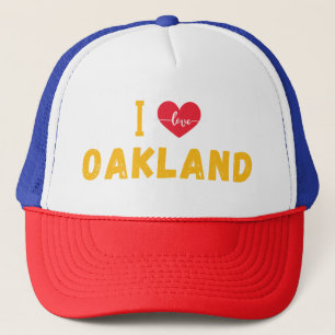i Liebe Oakland, Kalifornien Truckerkappe