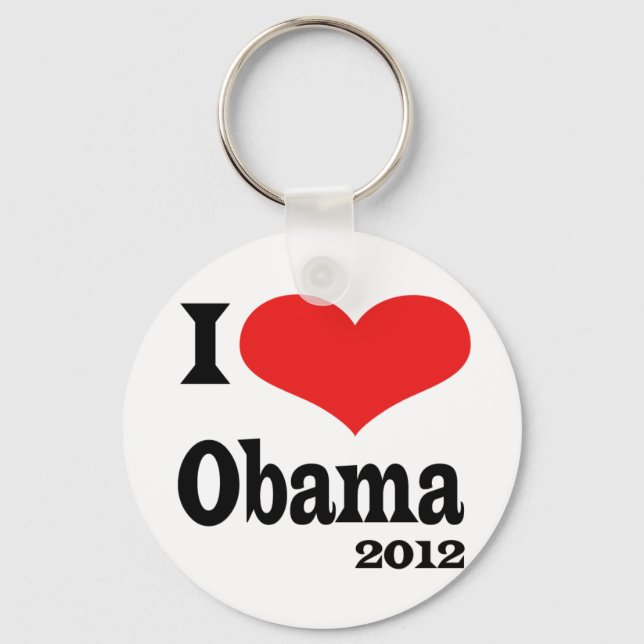 I Liebe Obama4x4 Schlüsselanhänger (Vorderseite)