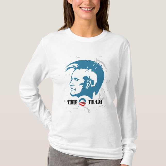 I Liebe Obama 2012 T-Shirt (Vorderseite)