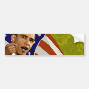 I Liebe Obama Autoaufkleber