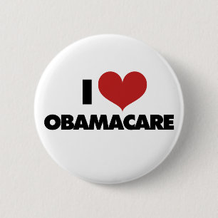 I Liebe Obamacare Button