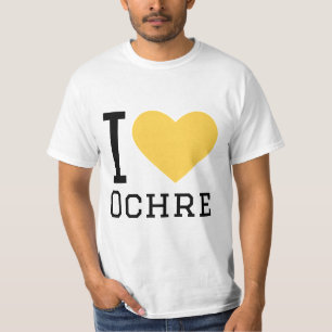 I Liebe Ocker T-Shirt