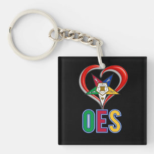I Liebe OES Schlüsselanhänger
