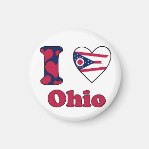 I Liebe Ohio Magnet