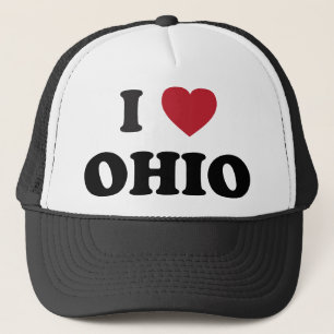 I Liebe Ohio Truckerkappe