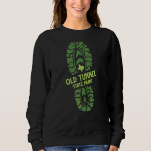 I Liebe Old Tunnel Staat Park Texas Tx Wanderboot Sweatshirt