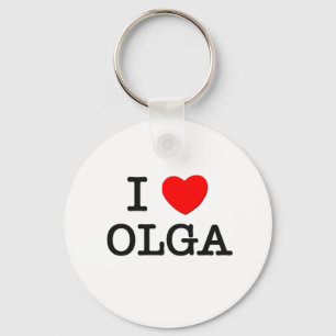 I Liebe Olga Schlüsselanhänger