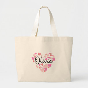 I Liebe Olivia Jumbo Stoffbeutel